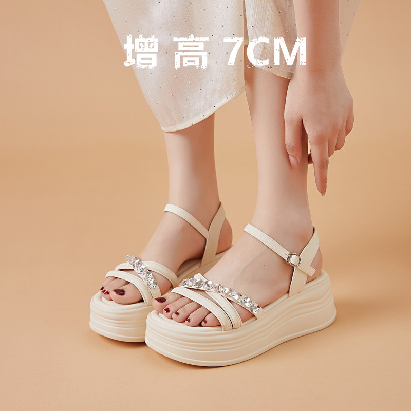 2025新款高端罗马凉鞋女款