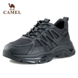 骆驼男鞋秋季新款时尚轻便运动休闲鞋透气网布鞋软底透气男潮鞋