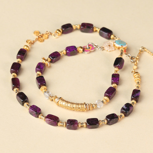 925银老油紫舒俱来项链破执价结缘直播 20年老仓年终捡真漏