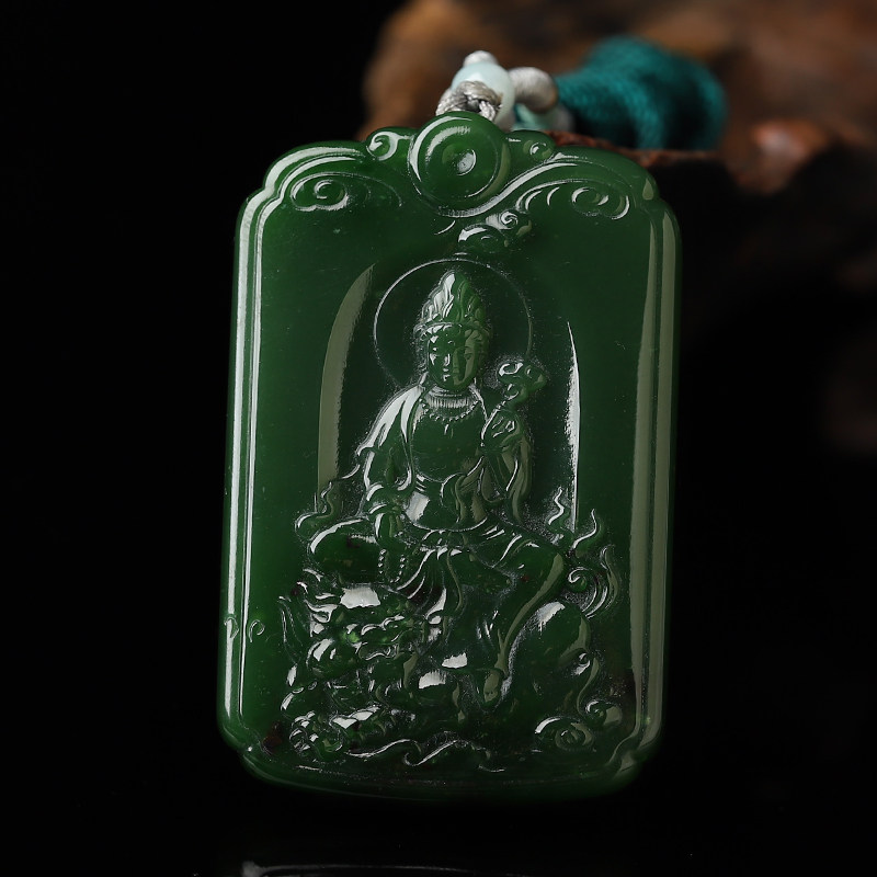 【20年老仓年终捡真漏】老料老坑菠菜绿和田碧玉吊坠结缘直播,珠宝/钻石/翡翠,颈饰,淘宝优惠券,粉丝福利购,淘宝优惠卷