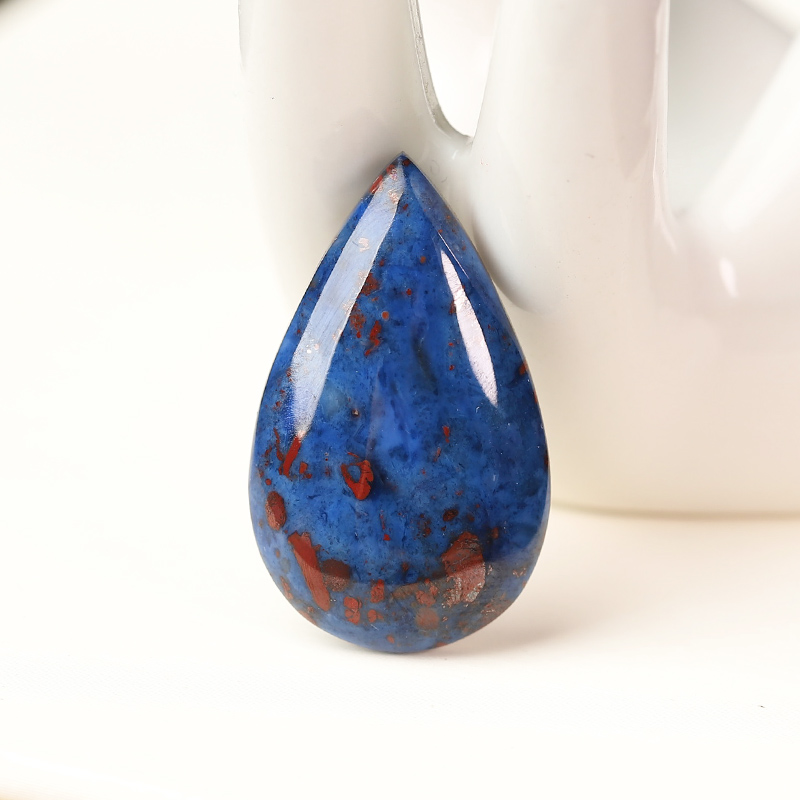 蓝舒丝绒紫玉化舒俱来吊坠