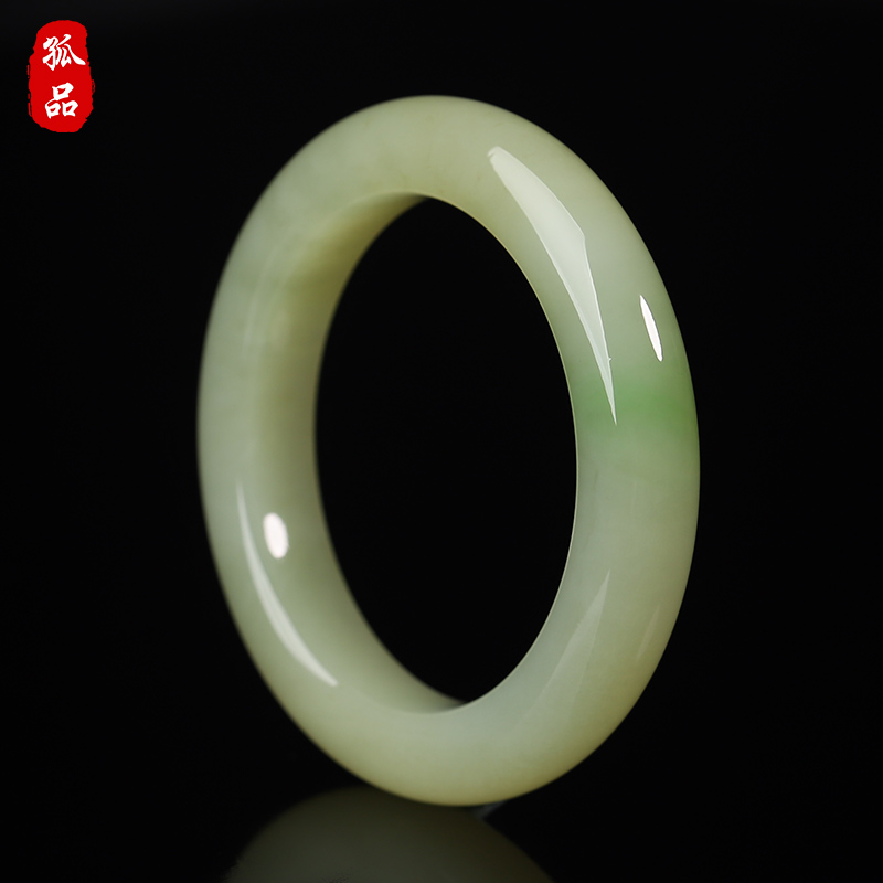 翠青和田玉手镯玉石饰品镯子