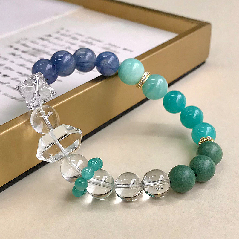 亲宝水晶多宝水晶手串设计款女款