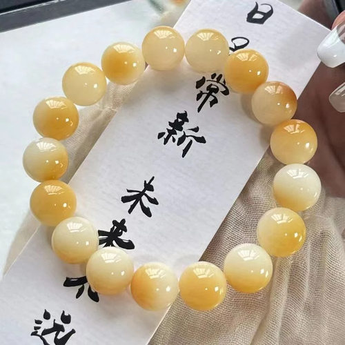 亲宝水晶菩提手串白玉菩提根手链