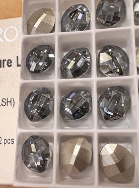 施家华网红新款子钻4224大叶子蛋蓝色魅影水晶美甲钻堆钻钻球14mm