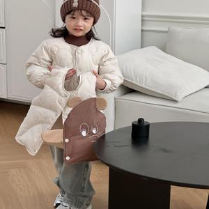 短款加厚羽绒内胆马甲羽绒服套装
