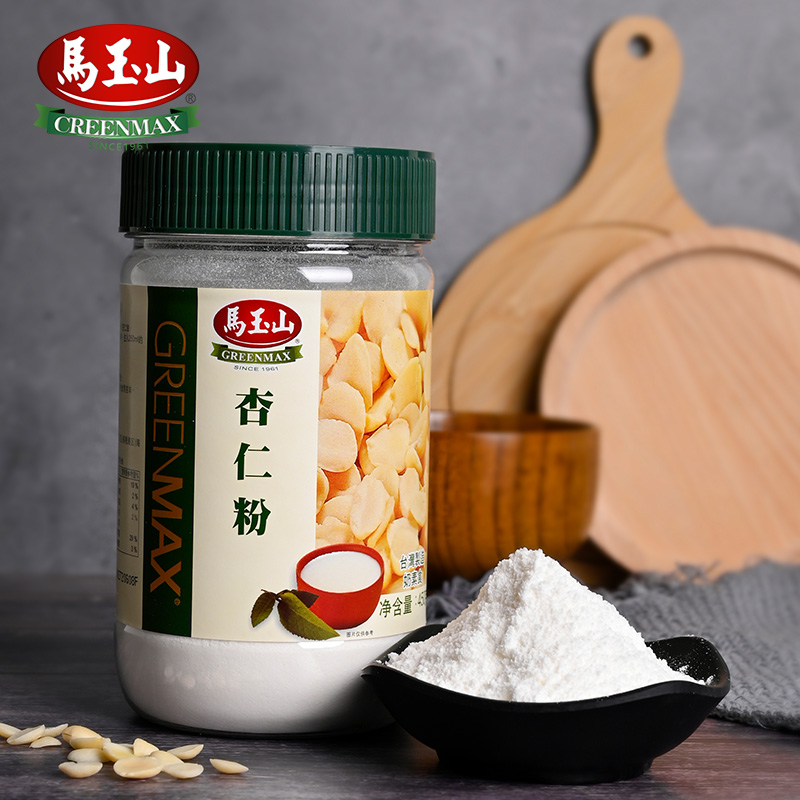 马玉山进口杏仁粉450g食品低温烘焙五谷杏仁露冲泡杏仁粉营养早餐