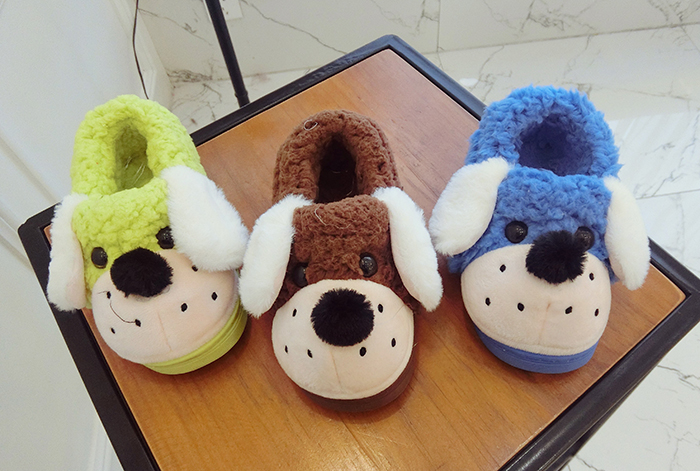 Chaussons enfants en coton pour hiver - semelle autre - Ref 1008293 Image 3