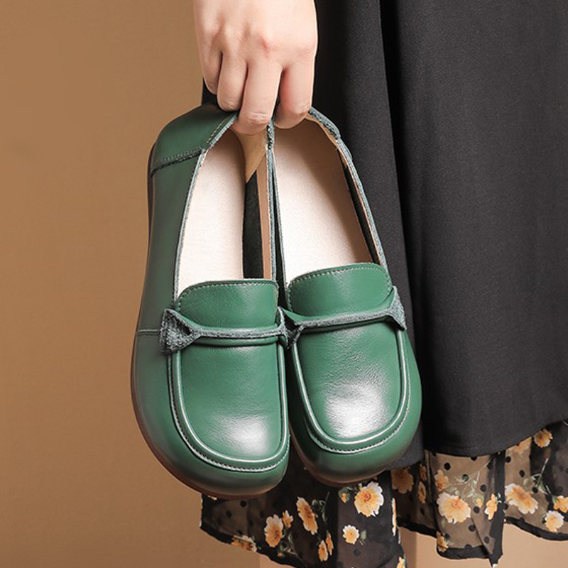 名洋鸟女鞋子中老年软底舒适单鞋