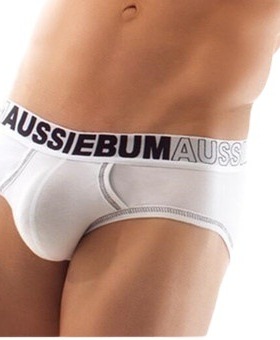 aussiebum男士三角内裤基础款提臀U凸双层前囊立体显大低腰舒适