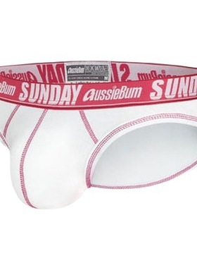 aussiebum男士三角裤星期裤基础款字母彩色纯色内裤透气澳洲可选