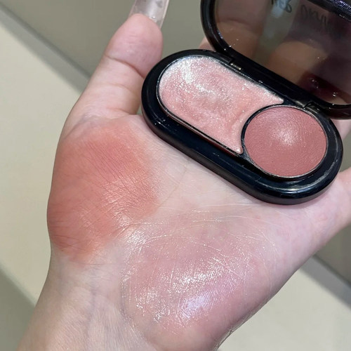HERORANGE双色腮红多用膏