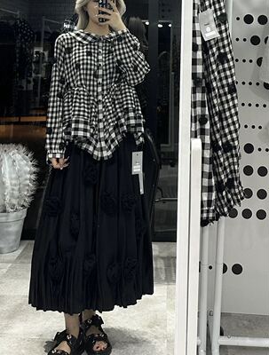 日本kirikomi 格子衬衫