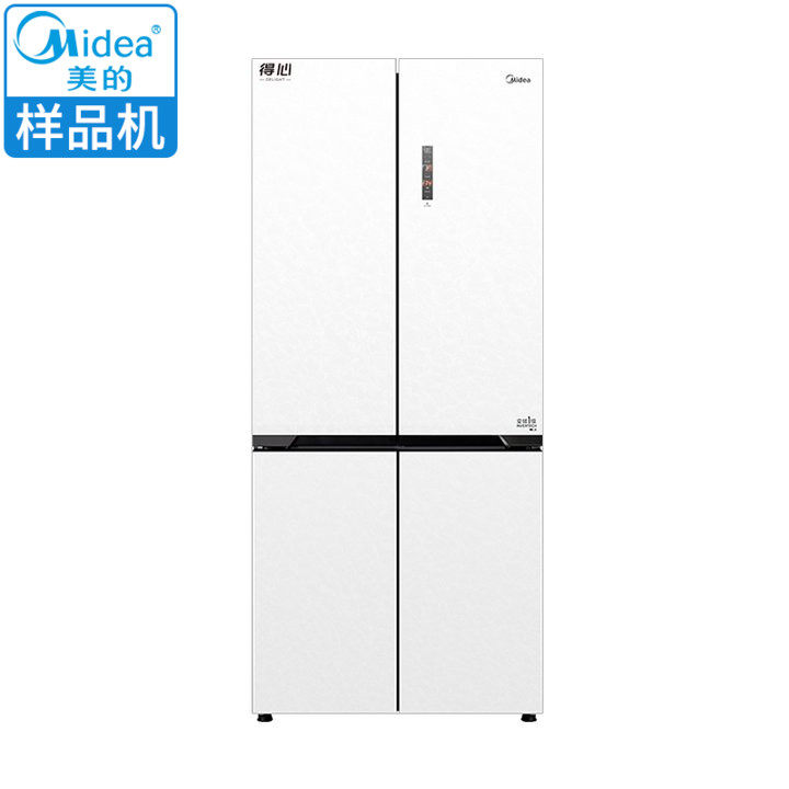 Midea/美的 BCD-517WSGPZM(E)冰釉白 零嵌入底部散热十字对开冰箱