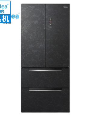 Midea/美的 BCD-522WFGPZM法式微晶一周鲜多门一级能效风冷电冰箱