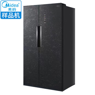 Midea 602WKGPZM BCD 对开门微晶风冷无霜一级双变频冰箱 美