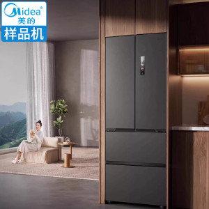 Midea/美的 MR-421WUFPZE法式冰箱超薄零嵌入式风冷无霜一级能效