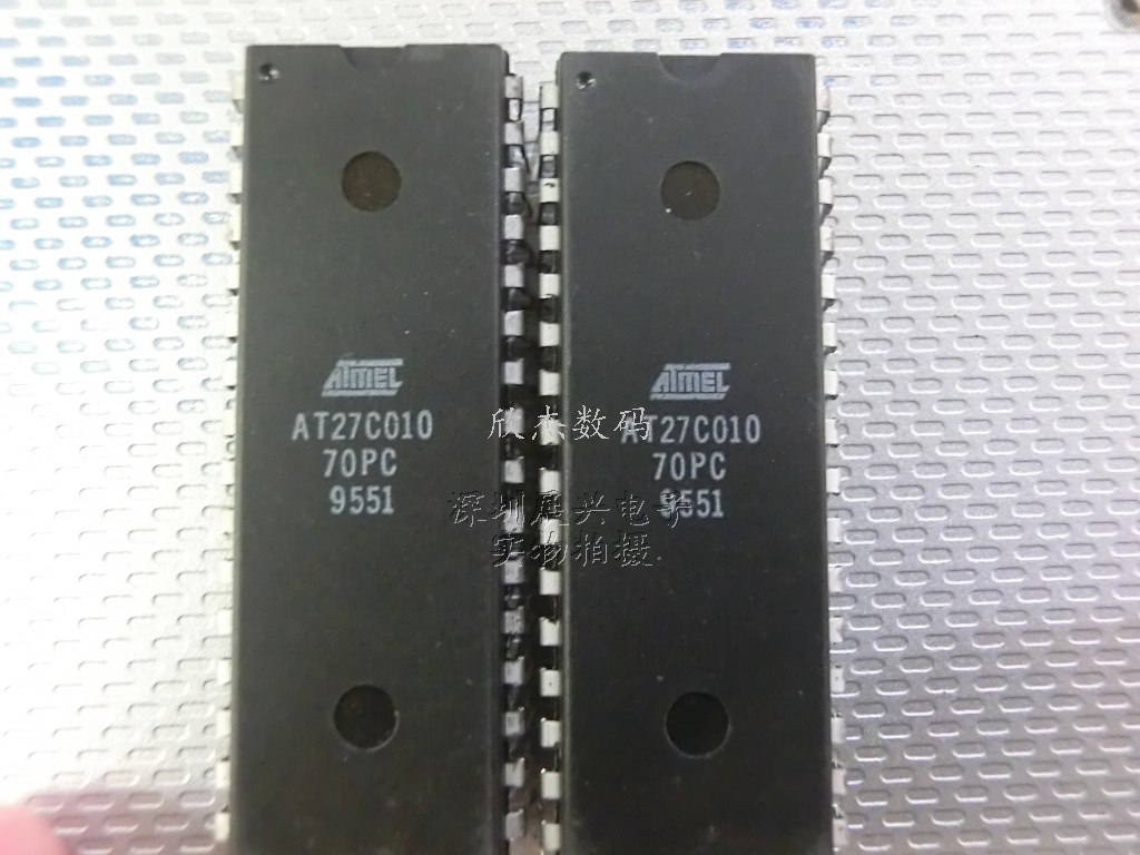 AT27C010-70PC PROM 一次编程 1M 5V CMOS存储器 全新原装