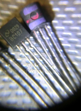 BC107B 晶体管 NPN 3 TO-92 全新原装