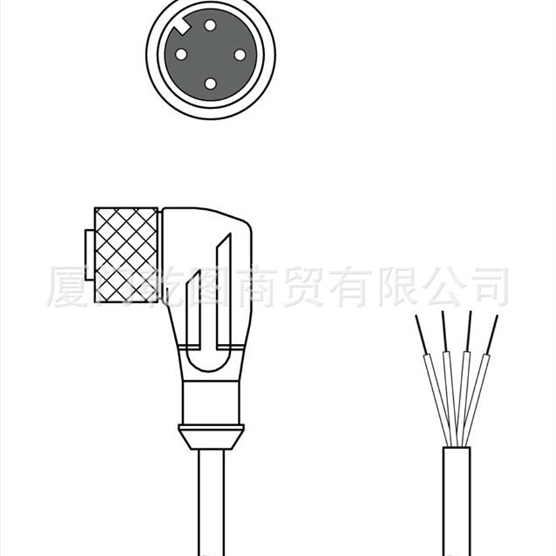 议价特价现货 leuze/全新原装kd u-m12-4w-v1-050 50130690连接