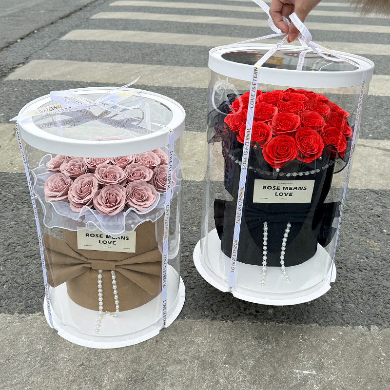生日礼物小香风永生花香皂玫瑰花束礼盒高级礼物送闺蜜女朋友惊喜