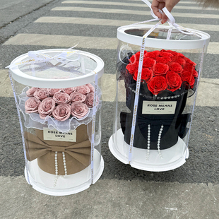 生日礼物小香风永生花香皂玫瑰花束礼盒高级礼物送闺蜜女朋友惊喜