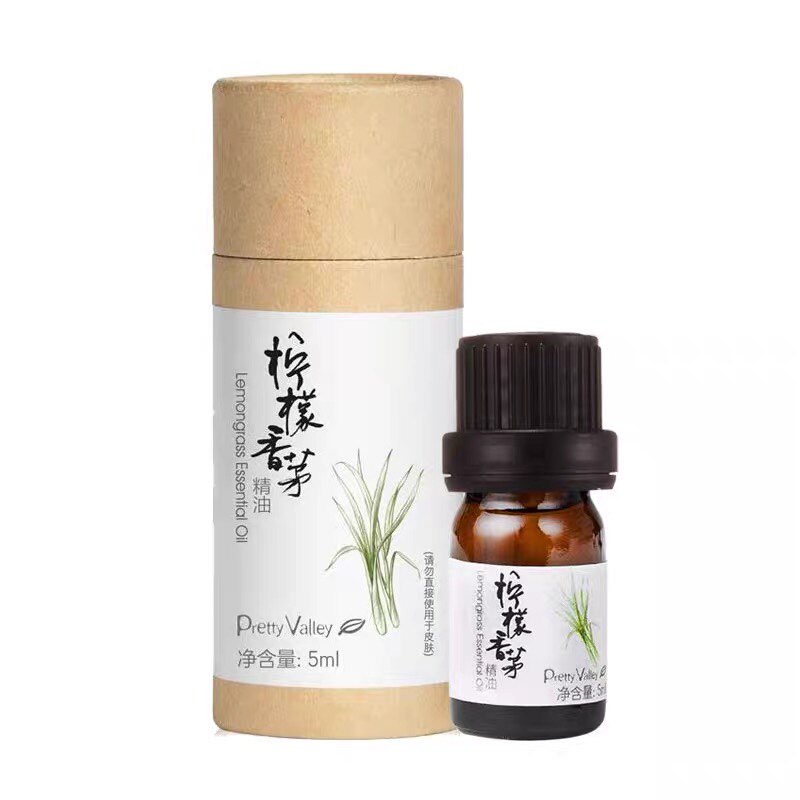 汇美舍柠檬香茅精油5ml 紧致控油细肤收毛孔香薰驱蚊精油