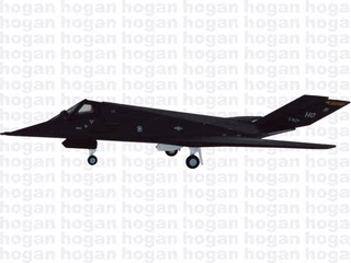 hogan HG6504 1/200 F-117 F117 合金成品飞机战斗机模型