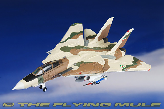 hogan HG6528美国海军1/200 F-14合金成品F14飞机模型TOP GUN