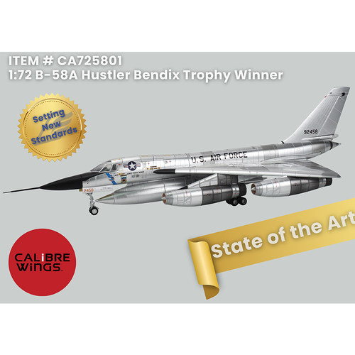 预calibre wings 1/72 B58超音速轰炸机B-58