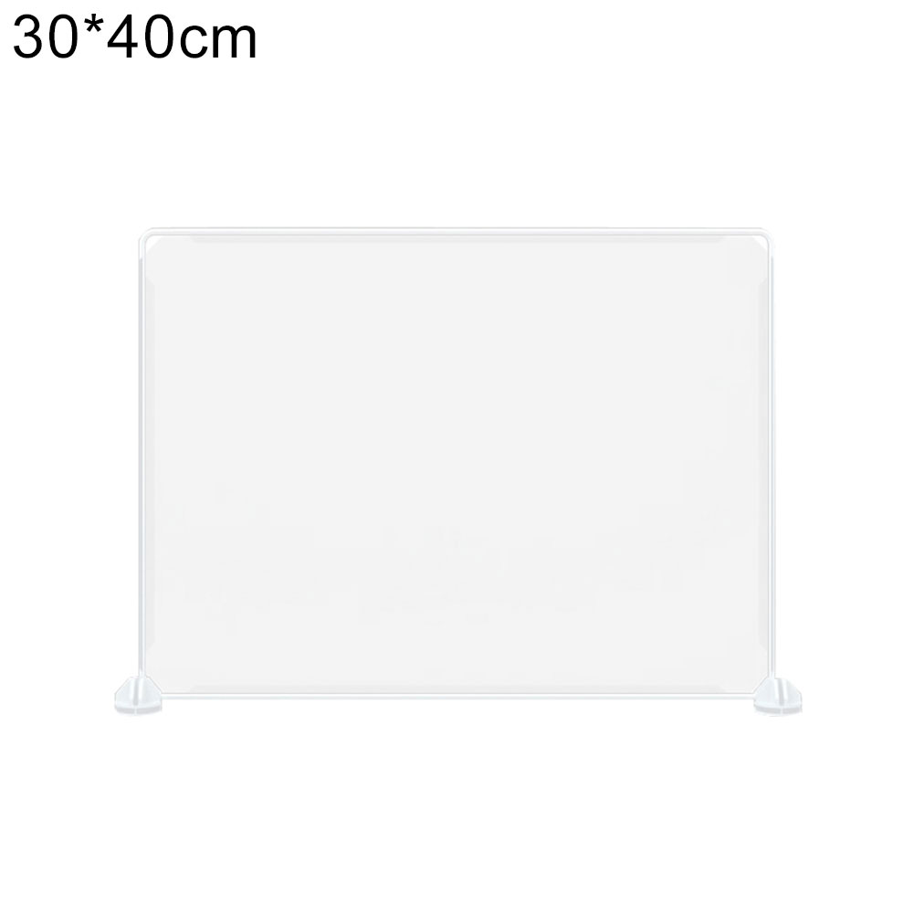 Partition plate Office Classroom Desktop Table Clear Anti Dr