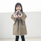 中童棉衣男女儿童中长款 大衣保暖加绒外套 棉袄A28 冬季 蔡爸爸童装