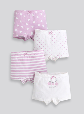 女童内裤 2026新款夏装 儿童可爱三角裤 中童安全平角裤 女生 A88