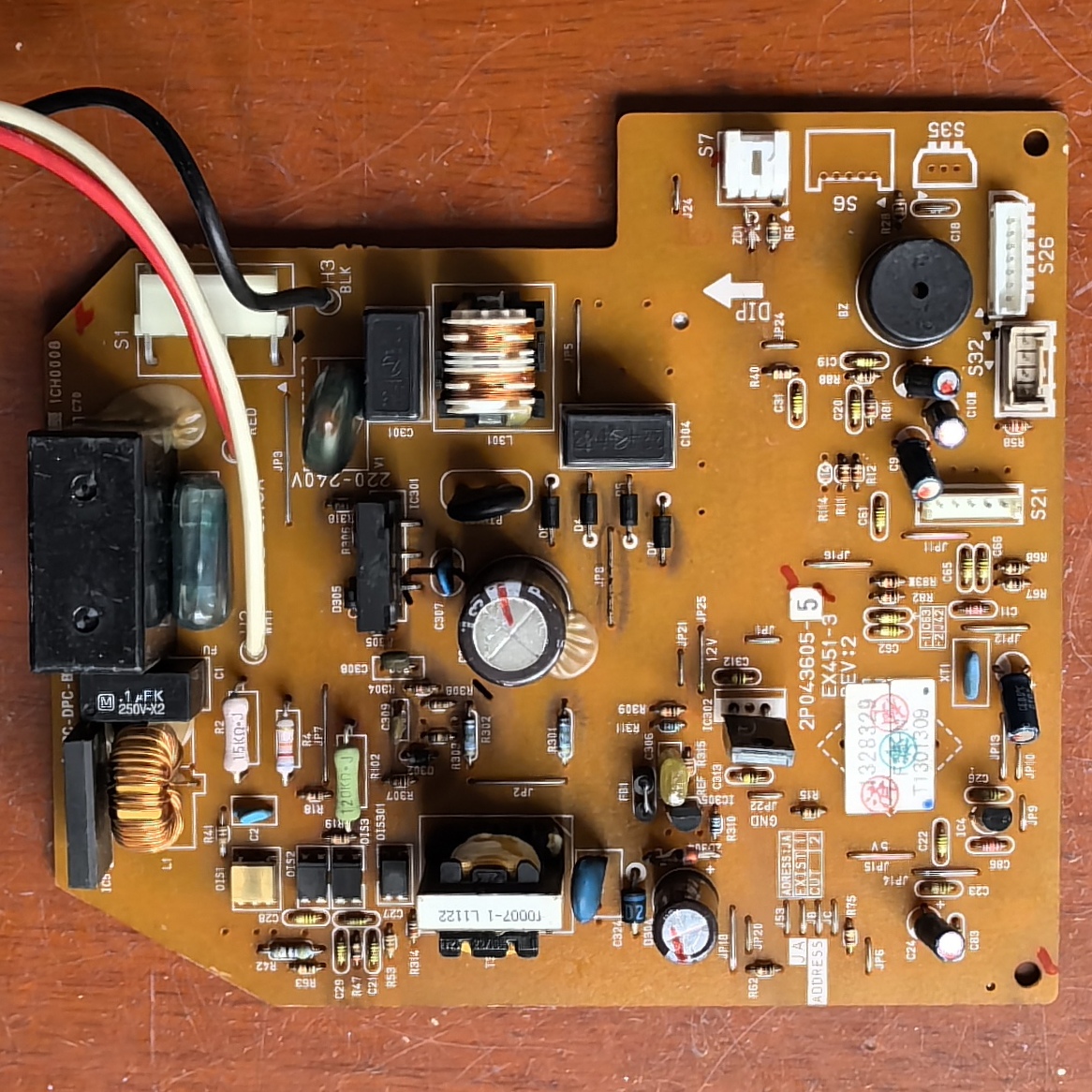 原装大金空调风管机电脑板2P043605-5 EX451-3 REV:2已测试