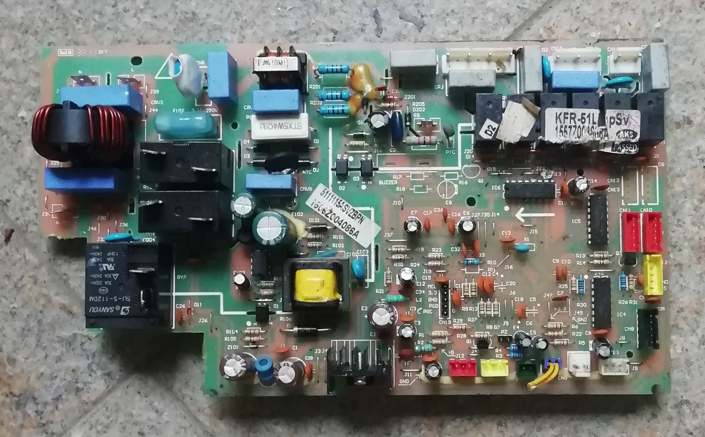 奥克斯变频柜机空调电脑板KFR-51L/SVBP主板SX-SVBP2-PIC45K-02