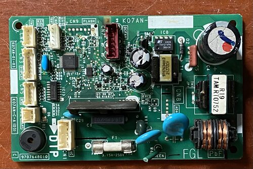 富士通变频空调 K07AN-C-A（03）内机电脑板9707648010 内机板