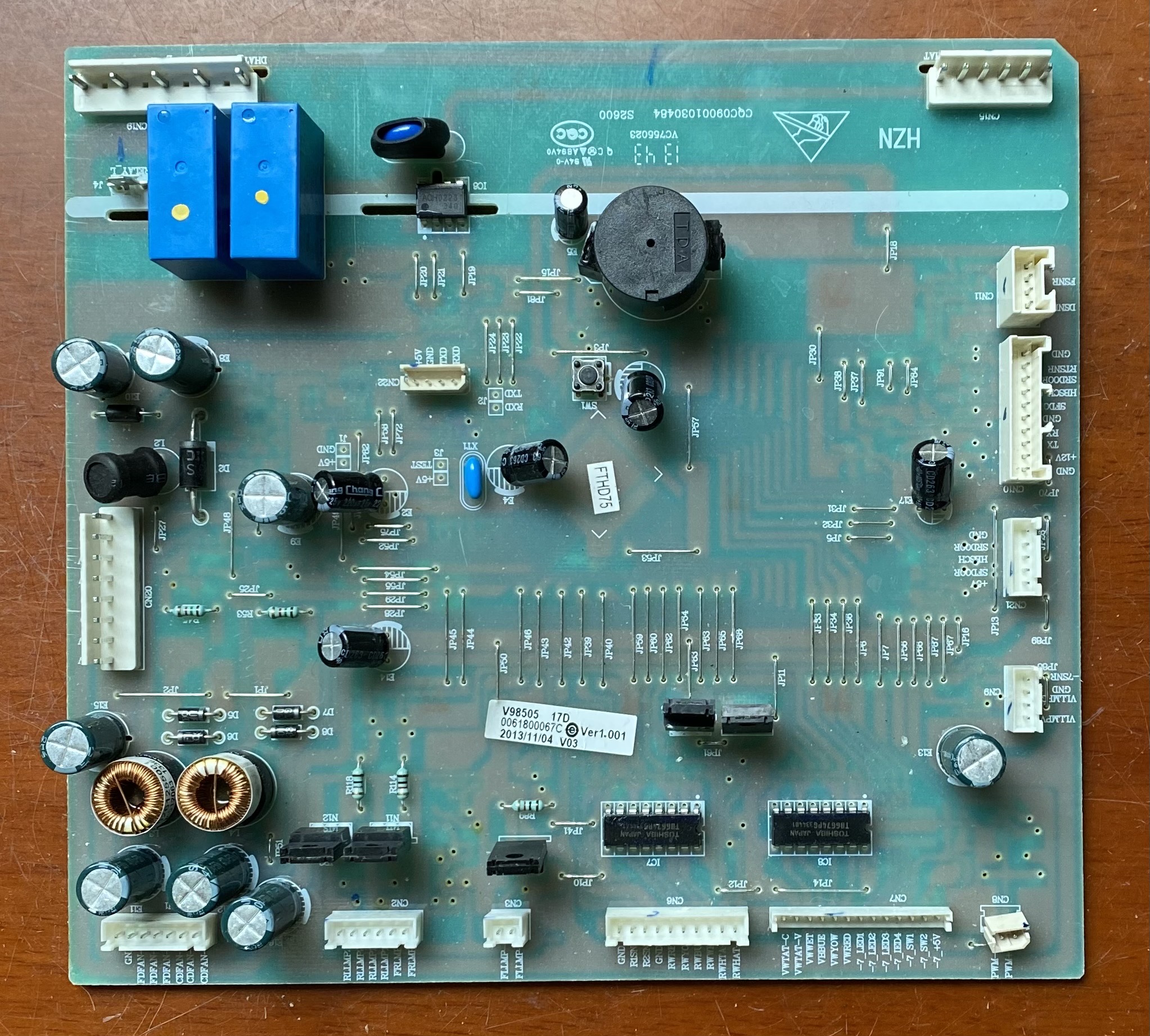 原装海尔冰箱主控板控制板0061800067C冰箱BCD-649WADV电脑板