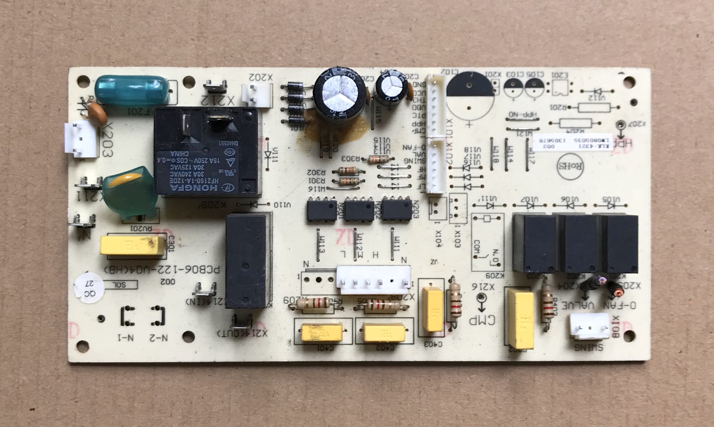 原装拆机空调电脑板PCB06-122-U04(HB)