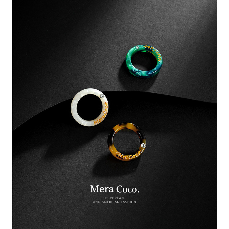 MeraCoco设计感醋酸简约丝巾扣环戒指两用夏天t恤下摆衣角打结扣,饰品/流行首饰/时尚饰品新,胸针,淘宝优惠券,粉丝福利购,淘宝优惠卷