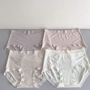 包邮 胖MM包臀女士中腰内裤 莫代尔 型大码 简约纯色150斤 大版 6条