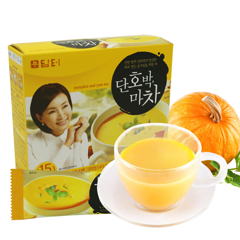 韩国食品 韩国茶 丹特养生保健茶 南瓜茶  255克