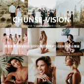 电影胶片lightroom预设PR FCPX 德味灰婚礼LR预设 LUT预设