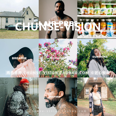 ins优雅电影色调LR预设森系文艺胶片人像写真PS滤镜lightroom预设