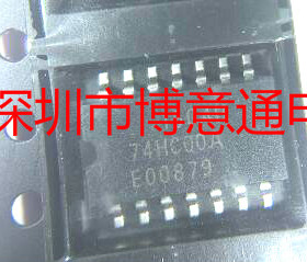 74HC00A四路2输入SN74HC00NSR HC00 5.2MM中体TC74HC00全新可直拍