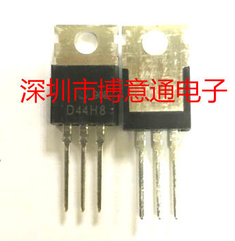 D44H8 大电流晶体管 60V代替2N3055 TIP35C TO220 D44HB 可直拍