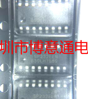 SP232 SOP16 3.9mm 收发器IC芯片 SP232EEN 代MAX232ESE 可直拍