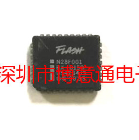 N28F001BXT120显示器存储器N28F001BX PLCC32 N28F001BXT90可直拍