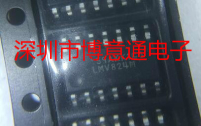 LMV824M 贴片SOP14 运算放大器 LMV824MX/NOPB 可直拍