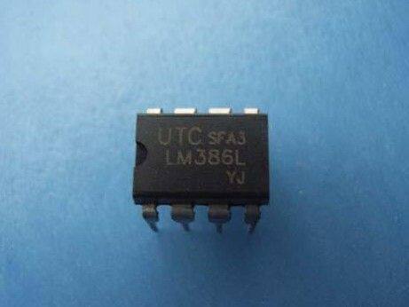 LM386L  音频功率运算放大器 LM386 直插DIP8 LM386N  可直拍