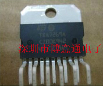 AB类双声道音频功率放大器 TDA7269A 直插ZIP-11 TDA7269全新原装